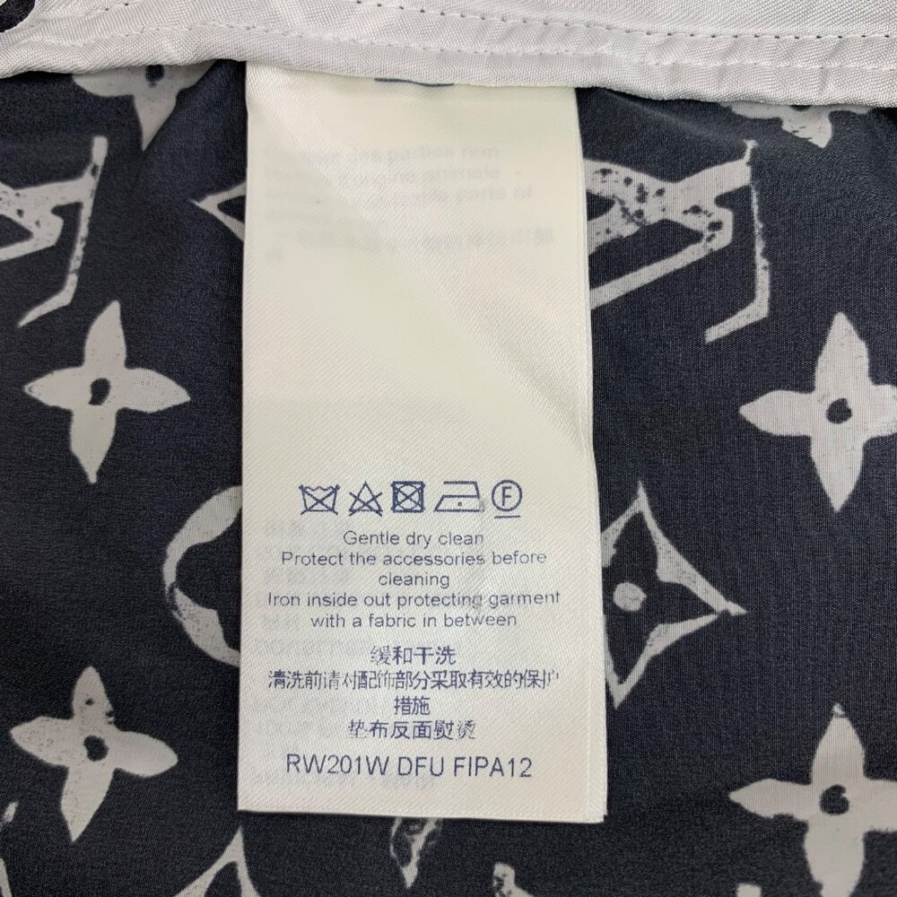 Louis Vuitton Black monogram logo printed casual shorts - Picture 6 of 8